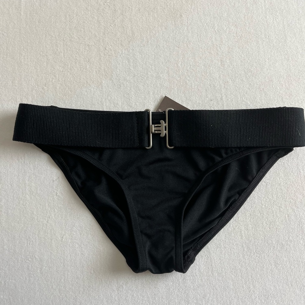 NWT Black bikini bottom